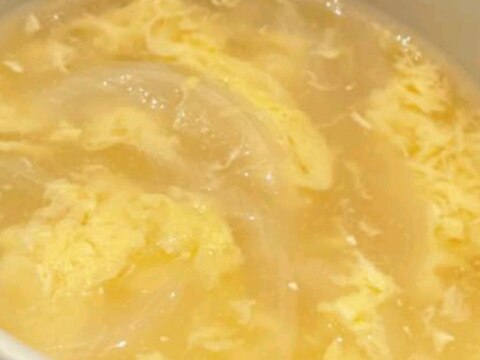 卵のコンソメスープ